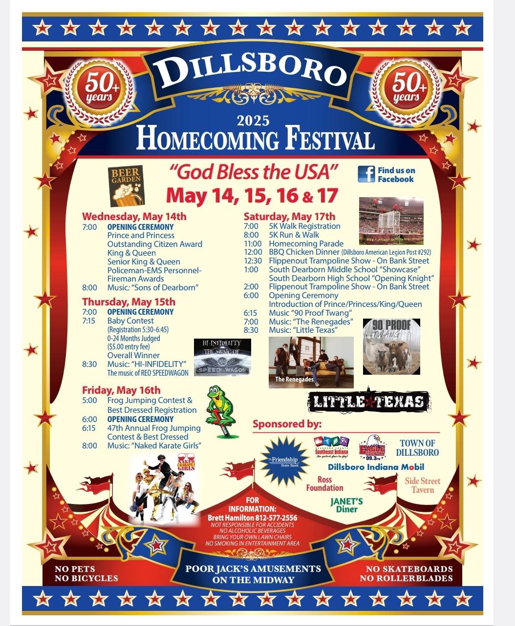 2025 Dillsboro Homecoming