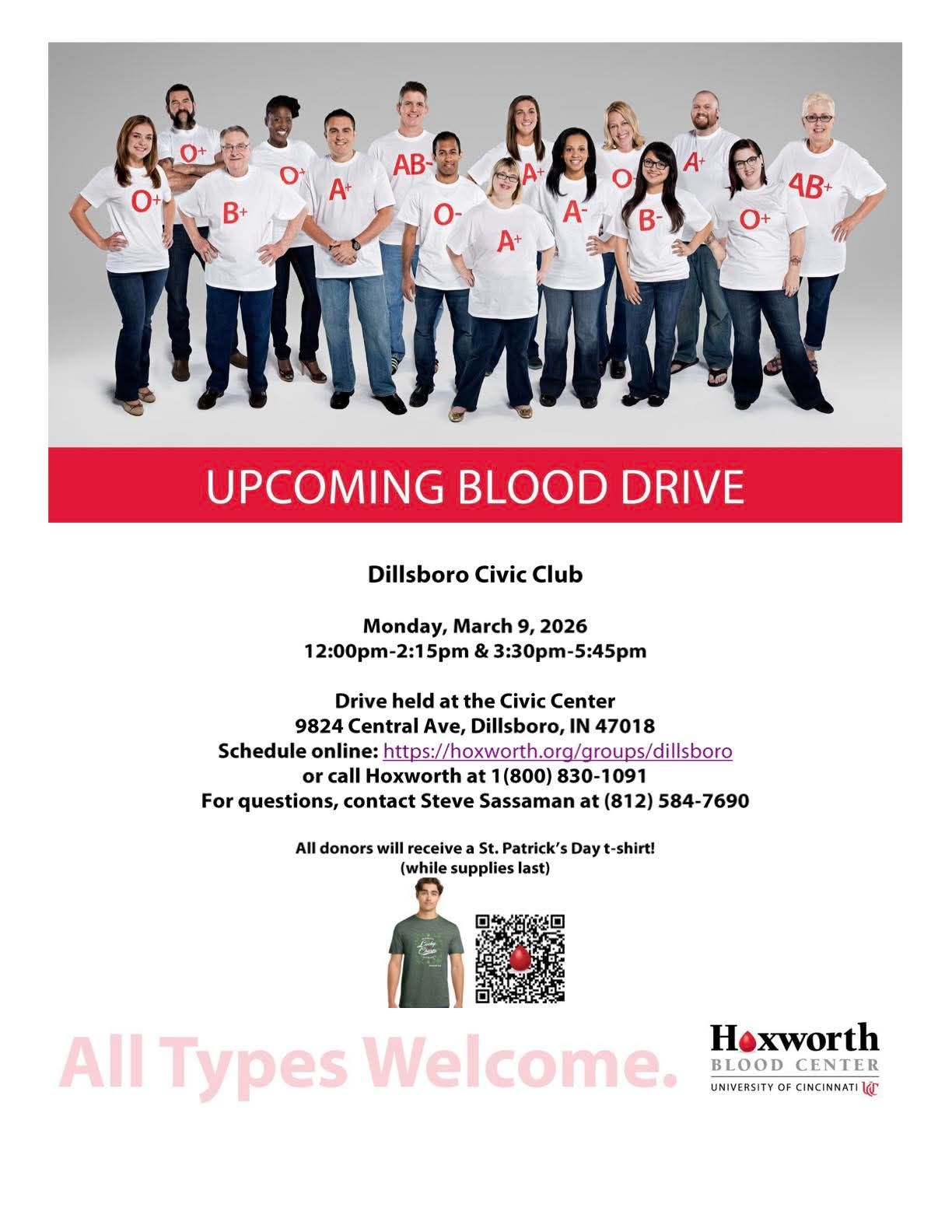 Blood Drive Poster