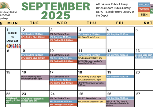 September 2025 Library